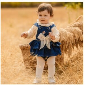 CUTE BEAR NAKIŞLI KIZ SALOPET