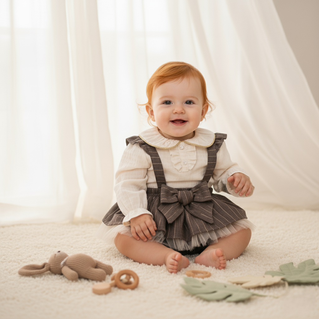 Muffıe 2'li Kız Bebek Takım - Görsel 2