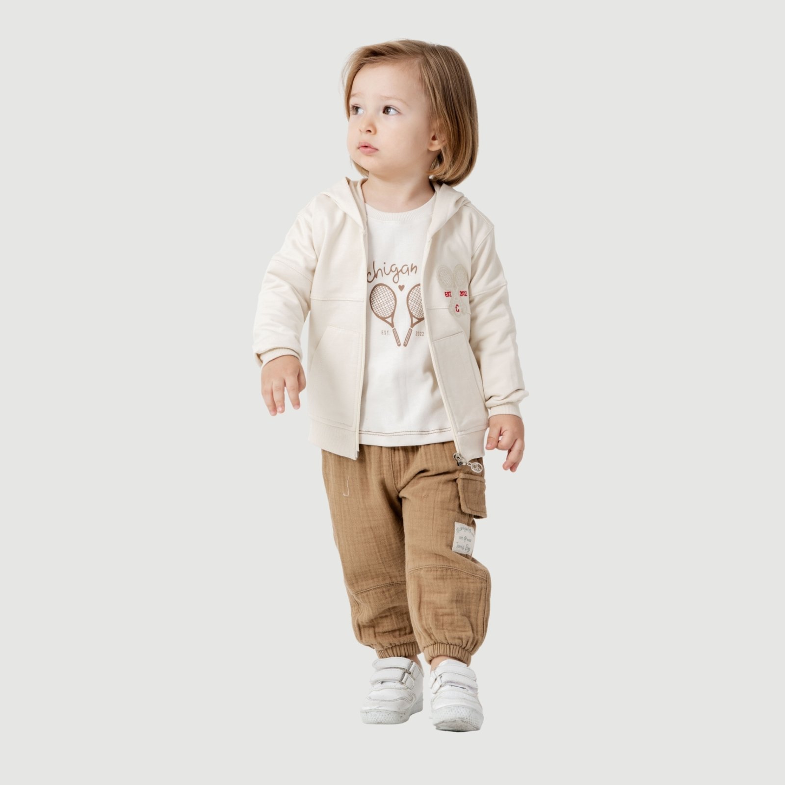 Mıchıgan Clup 3'lü Erkek Çocuk Eşofman Takım - Görsel 2