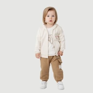 Mıchıgan Clup 3'lü Erkek Çocuk Eşofman Takım